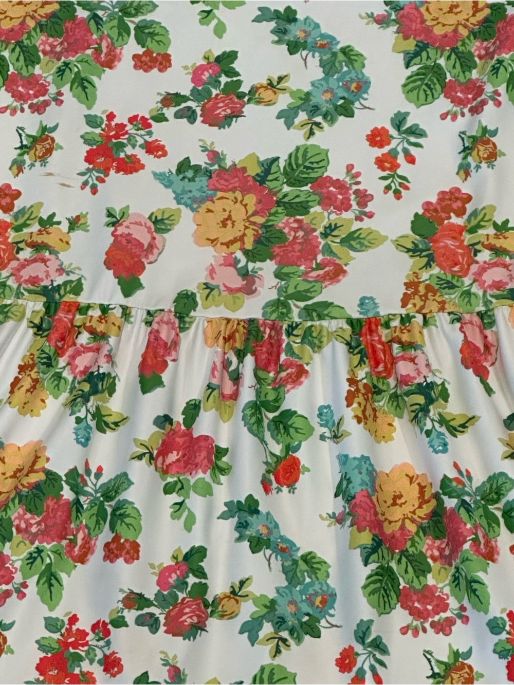 Smith And Quinn Bitty Cape Garden Floral Tiered Dress With Flutter Sleeves Small View 4